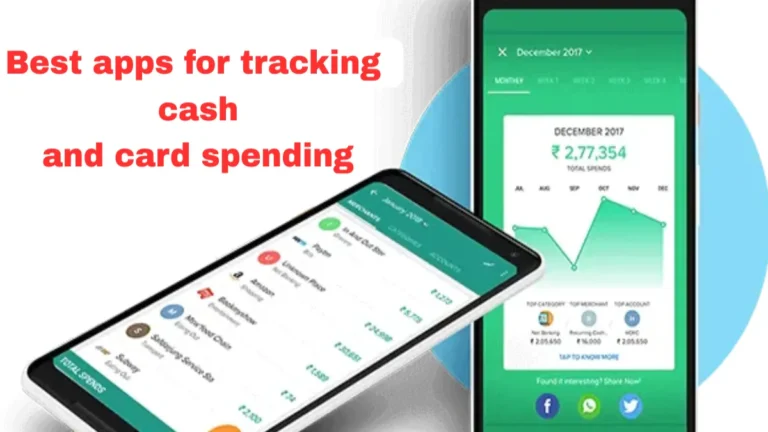Best apps for tracking cash and card spending