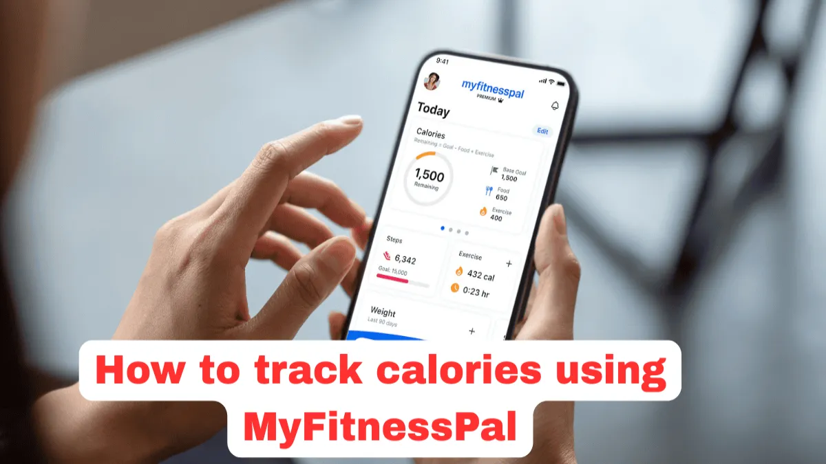 How to track calories using MyFitnessPal